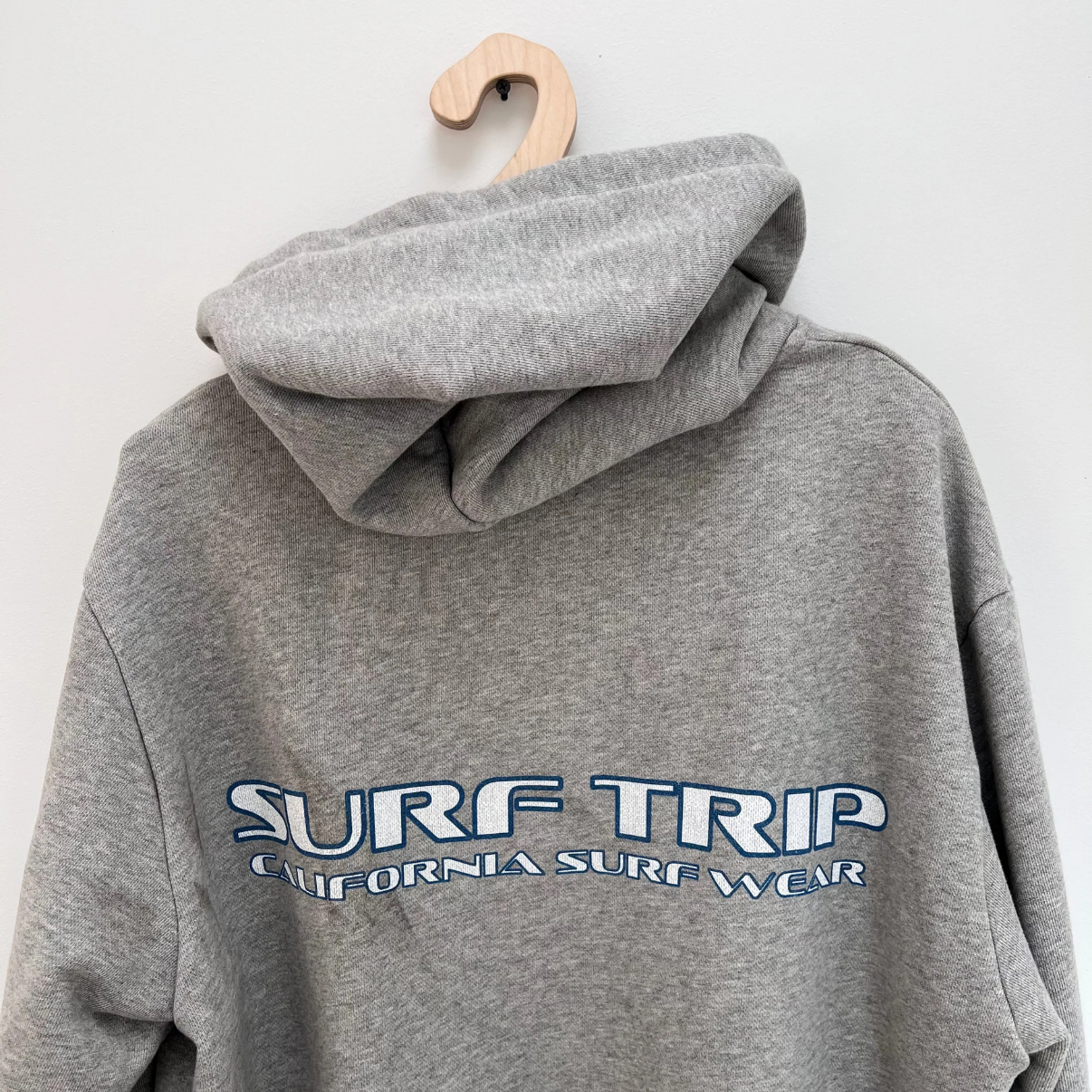 Surf Trip Vintage Plaid Hoodie